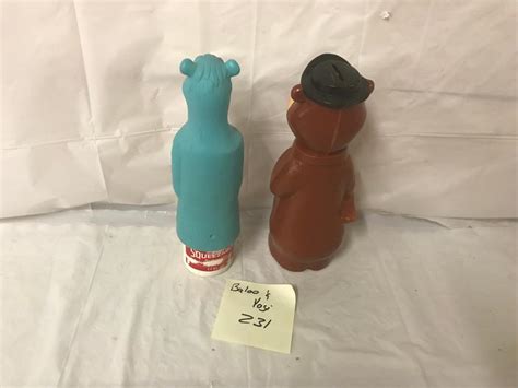 Sold Price Vintage Soaky Lot Of 2 Baloo Disney And Yogi Bear