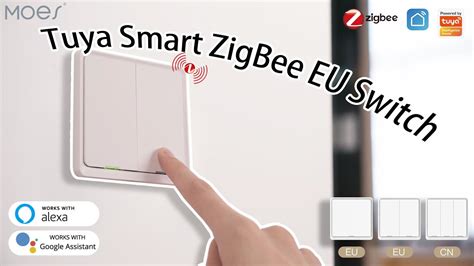 ZigBee Tuya Smart Wall Light Switch No Neutral Wire Setup Unboxing