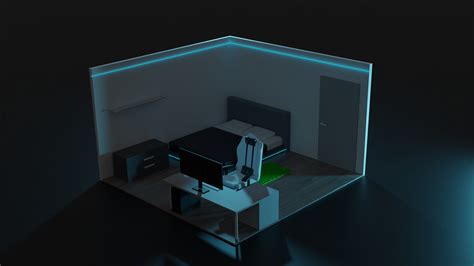 3D Design Room :: Behance