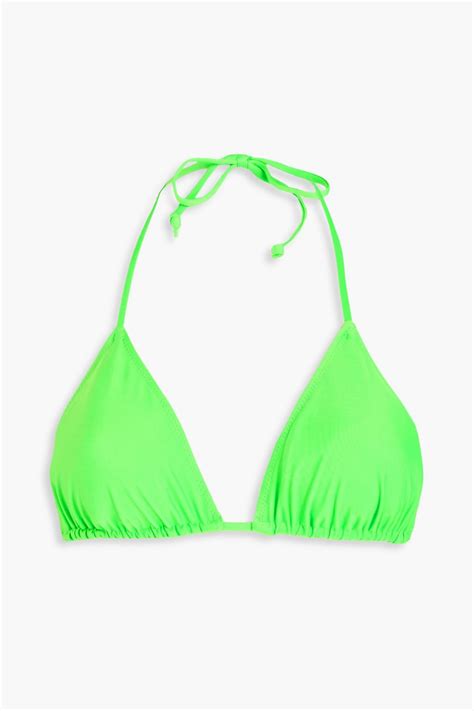 GANNI Triangle Bikini Top THE OUTNET