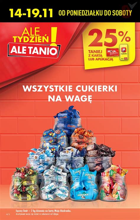 Biedronka W Tym Tygodniu Cukierki Na Wag Promocja