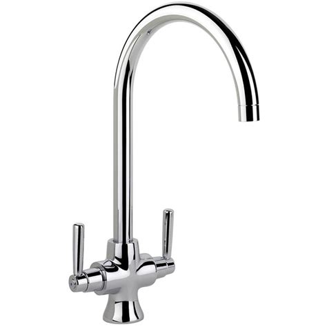 Rangemaster Cruciform Monobloc Dual Lever Kitchen Sink Mixer Tap Tcf2cm