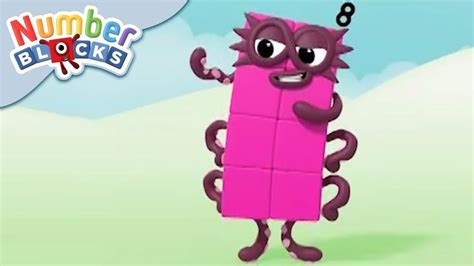 Numberblocks - (8) Octoblock to the Rescue! | Learn to Count - YouTube ...