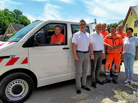 Neuer Transporter F R Den Bauhof Fuhrpark Von Mohlsdorf Teichwolframsdorf