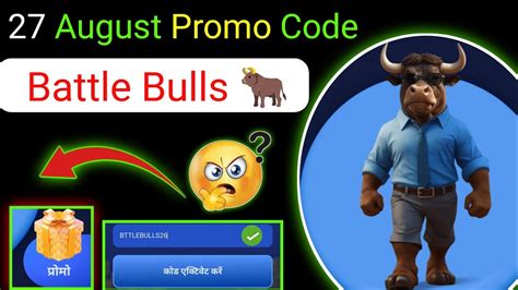 Battle Bulls Today Promo Code Today Promo Code Battle Bulls Battle