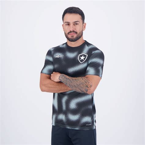 Camisa Reebok Botafogo Treino 2023 Atleta FutFanatics