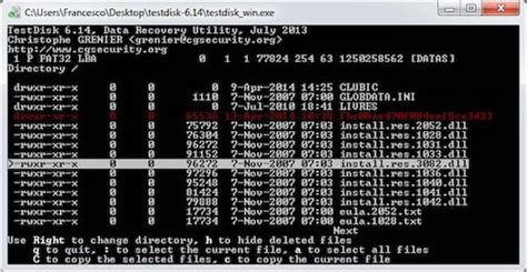 Download Testdisk And Photorec Gratis Nuova Versione In Italiano Su Ccm
