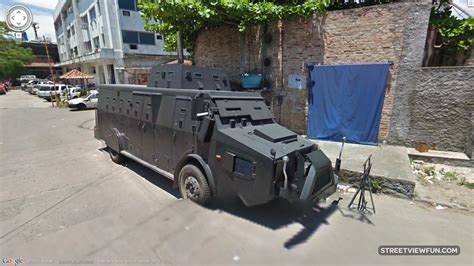 Armored car for the police – StreetViewFun