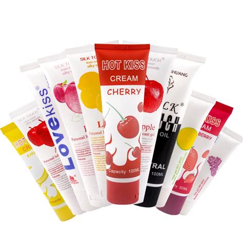 Sex Lubricant Ml Fruit Flavor Water Based Vaginal Penis Oral Sex Moisturizing Cream Adult
