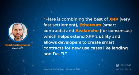 XRP Cro On Twitter Flare Is The Best Of XRP Fast Settlements ETH