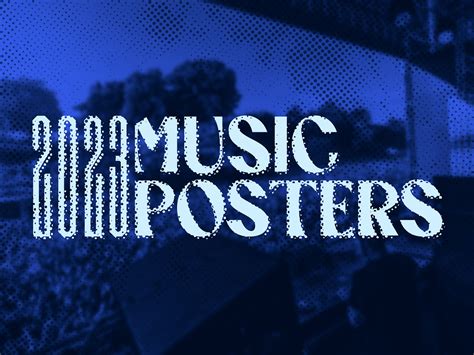 2023 Music Posters by 999Designs on Dribbble