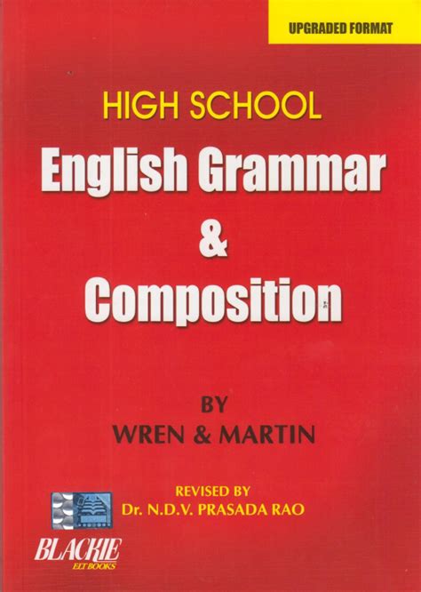 English Grammar And Composition Book By Wren And Martin Free Teaching