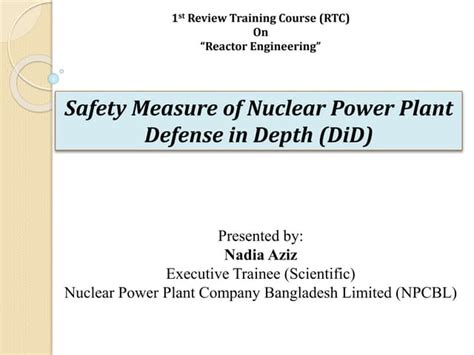 Safety measures of Nuclear Power Plant.pptx