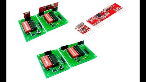 RF Encoder And Decoder Interface With Arduino YouTube