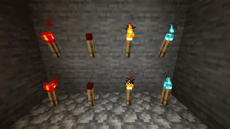 Minecraft Nether Torches