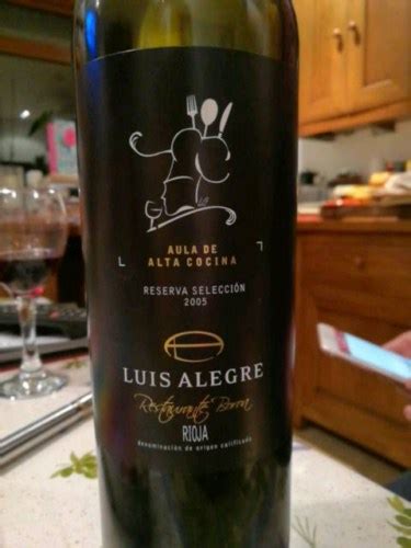 Luis Alegre Rioja Reserva Selección Especial Vivino US