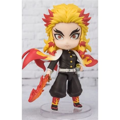 Action Figure Kyojuro Rengoku Chibi Demon Slayer Kimetsu No Yaiba