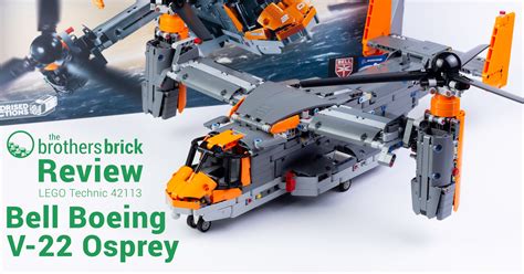LEGO Technic 42113 Bell-Boeing V-22 Osprey [Review] - The Brothers ...