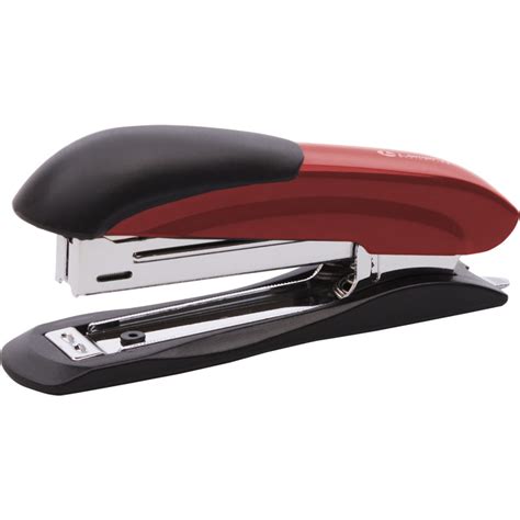 Степлер Lamark №10 12 л., Ulrich красный, индикатор скоб, антистеплер ...