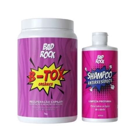 Botox Orgânico Hanova Bad Rock 1Kg Shopee Brasil