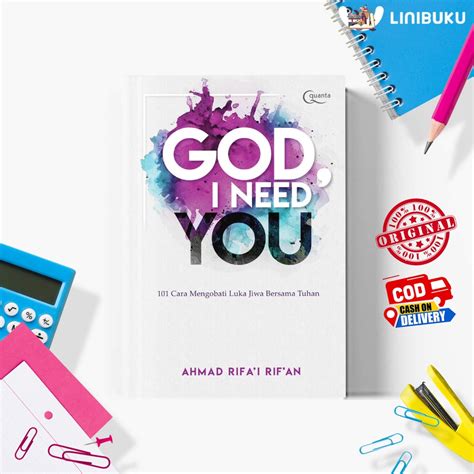 Jual Buku God I Need You Karya Ahmad Rifai Rifan Shopee Indonesia