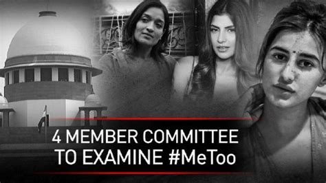 Metoo Judges Panel To Handle Cases Of Sexual Harassment India Today