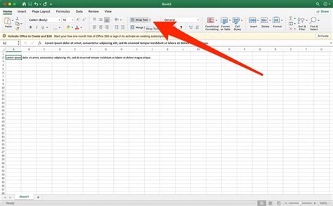 How To Make Text Wrap In An Excel Cell Templates Printable