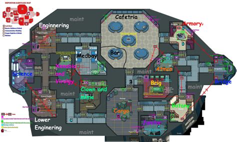 Space Station 13 Map