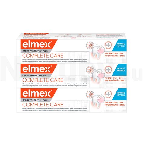 Elmex Caries Protection Plus Complete Care Zubn Pasta X Ml Nazuby Eu