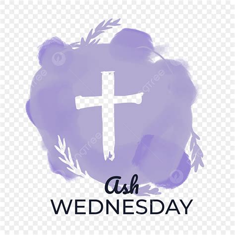 Ash Wednesday Png Image Abstract Blue Background With Cross Ash