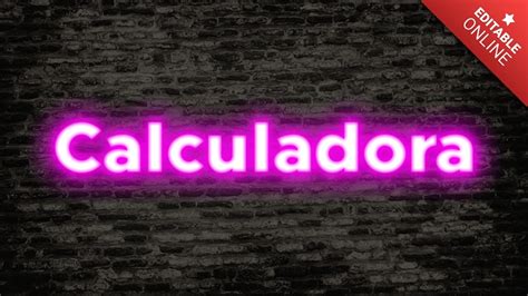 Calculadora Violeta Claro Generador De Efectos De Texto