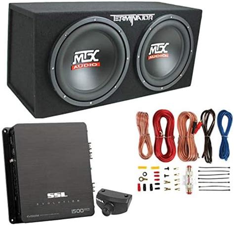 Amazon Mtx Tne D Watt Ohm Dual Loaded Car Audio