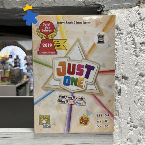 Just One Top Jeu D Ambiance Coop Ratif Prim Spiel Des Jahres