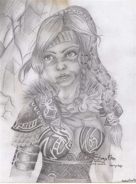 Eir Stegalkin From Guild Wars 2 By Kokolinny On Deviantart