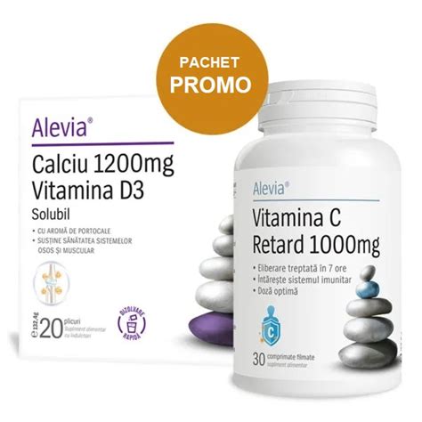 Calciu 1200 Mg Si Vitamina D3 Vitamina C Retard 1000 Mg Bebe Tei