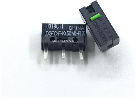 VALOYI Industrielle Schalter 10 Stück Original-Maus-Mikroschalter D2FC ...