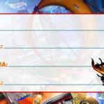 Etiqueta Escolar Hot Wheels Imagem Legal