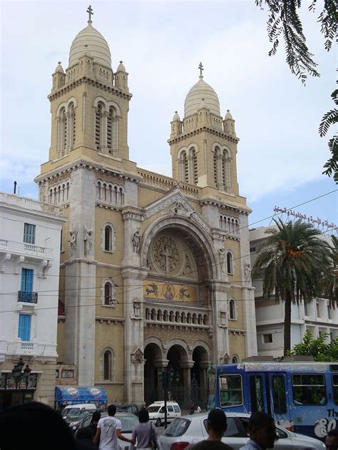 Tunisie Cathédrale Saint Vincent de Paul de Tunis Cathédrale