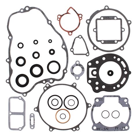 Vertex Complete Gasket Set With Oil Seals Kawasaki KDX 200 1989 1994