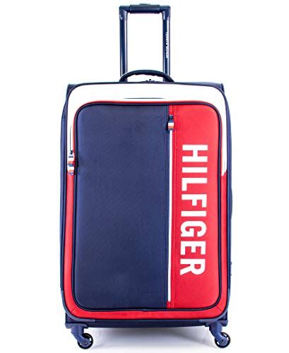 Tommy Hilfiger Softside Expandable Spinner Luggage Navy