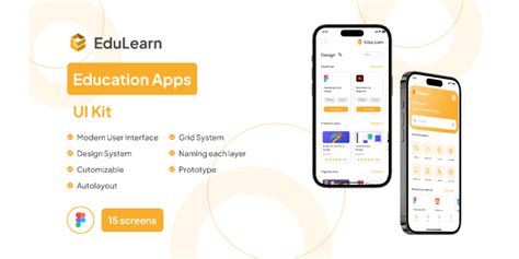E Learning App For Ui Kit Figma Community