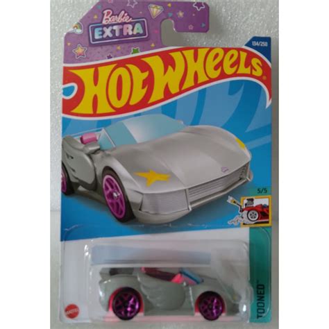 Hot Wheels Barbie Extra Cinza Shopee Brasil