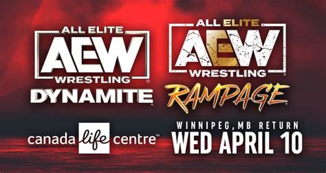 Aew Rescheduled Canada Life Centre