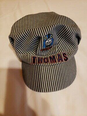 Thomas the train conductor Engineer Cap/Hat Striped 2006 | eBay