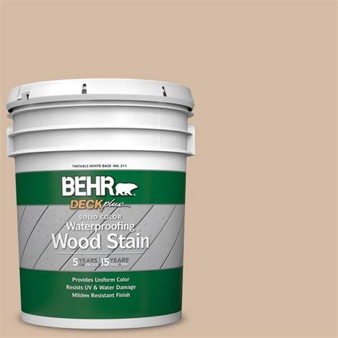 Behr Deckplus 5 Gal 290e 3 Classic Taupe Solid Color Waterproofing