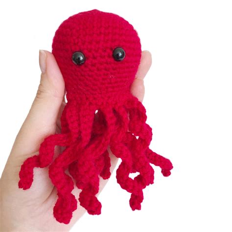 Octopus Crochet PATTERN PDF Octopus Plush Amigurumi Pattern - Etsy