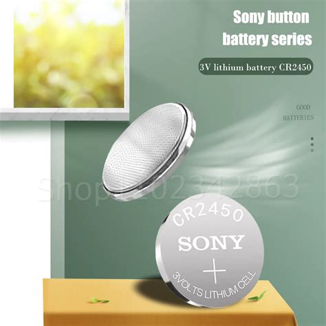 1-10PCS Sony Original CR2450 CR 2450 3V Lithium Batteries BR2450 LM2450 ...