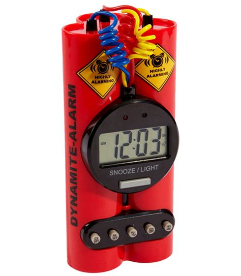 Dynamite Alarm Clock - GeekAlerts