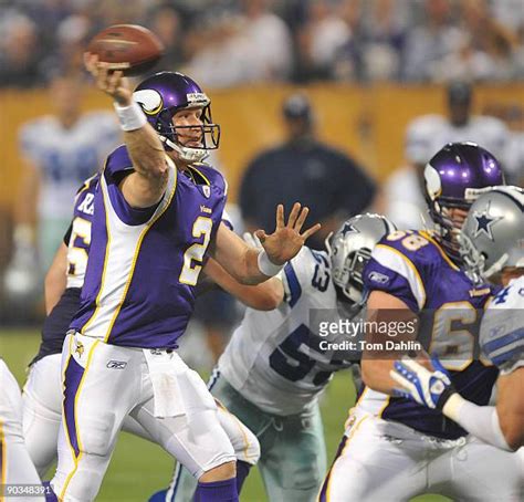 Minnesota Vikings Sage Rosenfels Photos and Premium High Res Pictures ...