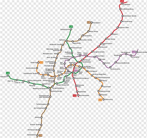 Public Transport Vienna Map - Transport Informations Lane